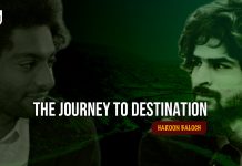 The Journey to Destination – Haroon Baloch