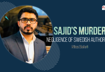 Sajid’s Murder: Negligence of Swedish authorities – Niaz Zehri