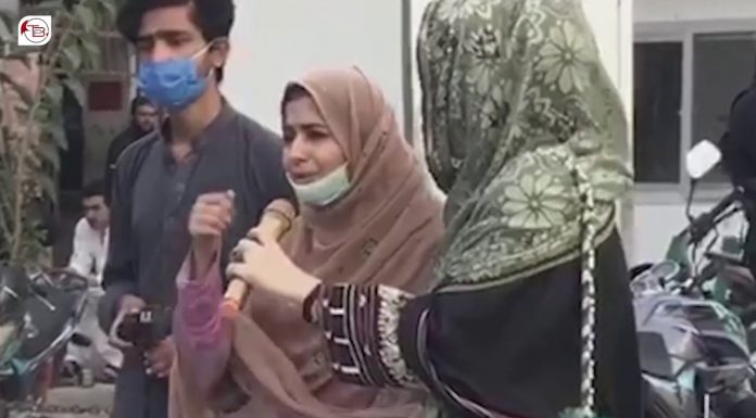 Quetta: Emotional Scenes as family members protest for Baloch Missing Persons