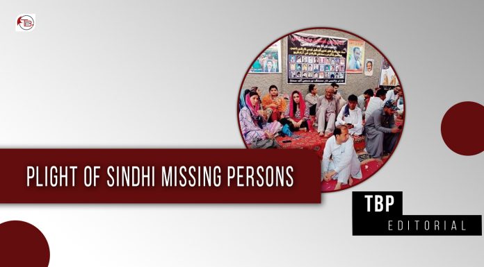 Plight of Sindhi Missing Persons – TBP Editorial The Balochistan Post Editorial
