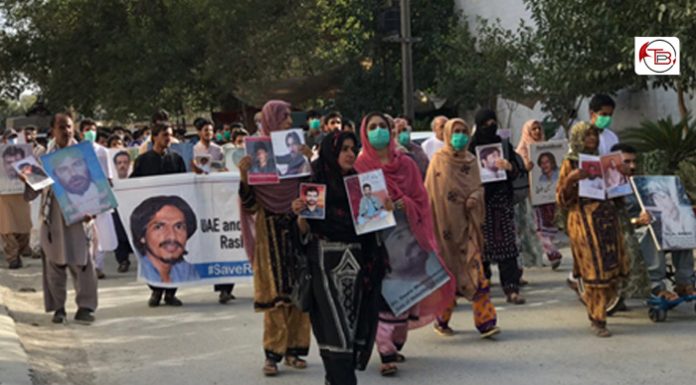 Families of ‘missing persons’ spend Eid protesting on the roads