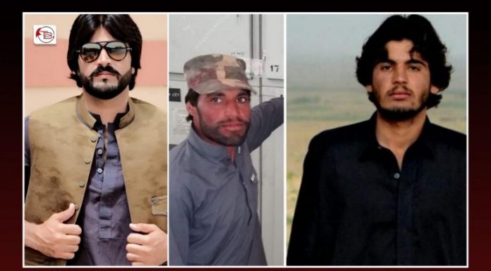 Balochistan: 4 Baloch youths including a student forcibly go missing