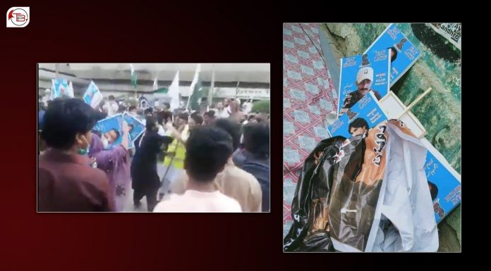 Islamist mob attacks protest for Baloch & Sindhi missing persons