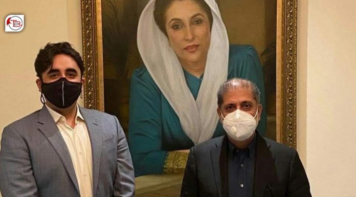 Dubai: Akhter Mengal meets Bilawal Bhutto Zardari