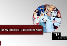 Opposition’s Power-show in Quetta and the Missing Persons – TBP Editorial