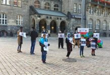 Protest held in Germany against human rights abuses in Balochistan