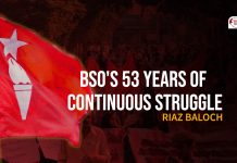 BSO’s 53 Years of Continuous Struggle – Riaz Baloch
