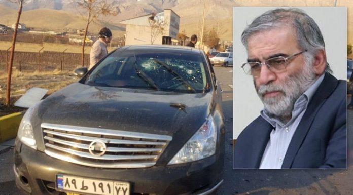 Iran blames Israel for nuclear scientist’s killing