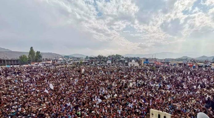 PTM holds power show in Miran Shah