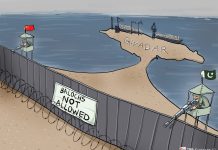 Govt decision to fence Gwadar met with fierce criticism