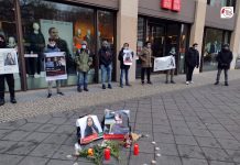 Demonstrations held in Germany and France against the alleged murder of Karima Baloch