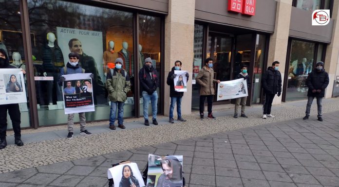Demonstrations held in Germany and France against the alleged murder of Karima Baloch