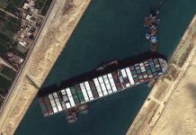 Giant cargo ship freed in the Suez Canal after a week of blockage