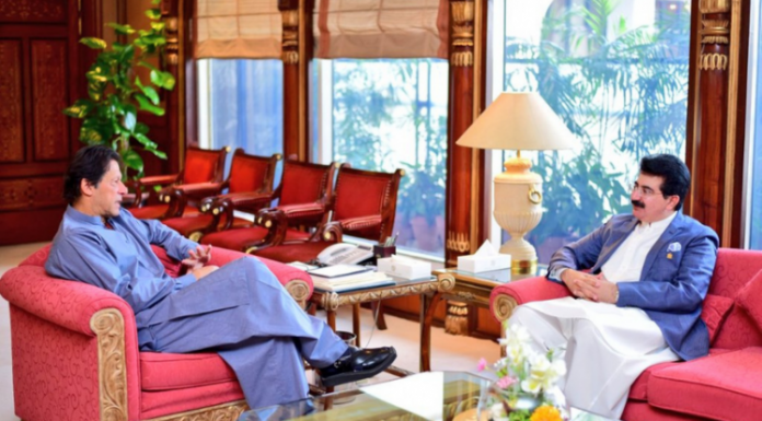 Khan nominates Sanjrani as Chairman Senate candidate, many unwelcome PM’s decision