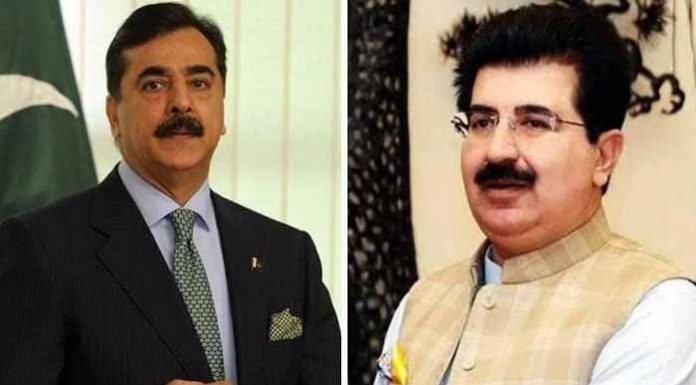 Sanjrani defeats Gilani, elected as Chairman Senate