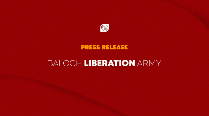One killed, four injured as BLA attacks Pakistani forces in Kalat and Noshki Baloch Liberation Army