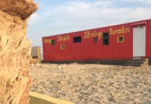 Balochistan’s first container beach library installed in Gwadar