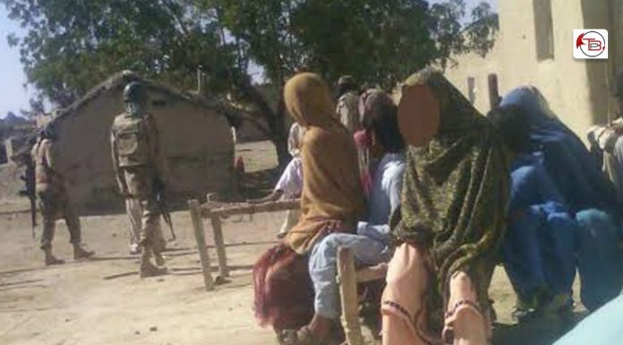 Kahan: Women and children forcibly disappeared by Pakistani forces file photo