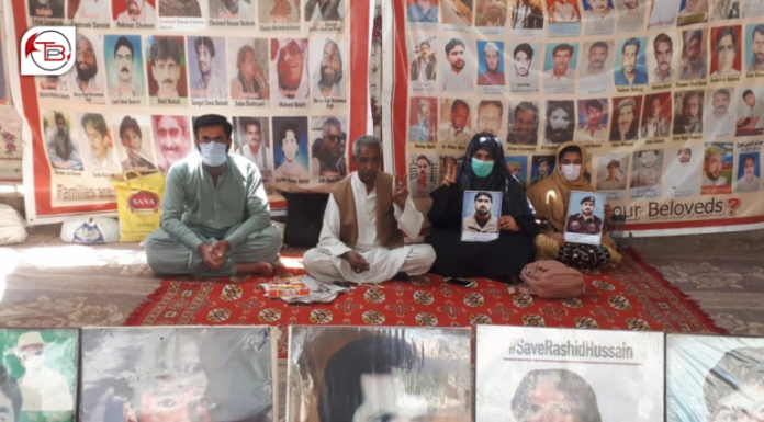 Missing Saifullah’s FIR registered after eight years of his disappearance as the VBMP completes 4229 days of protest