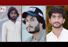Enforced disappearances continue in Balochistan, three youngsters “abducted” from Khuzdar and Kalat