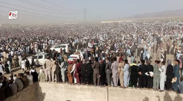 Mourning and shutdowns as Senator Usman Kakar laid to rest in Muslim Bagh