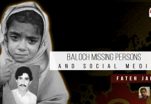 Baloch Missing Persons and social media – Fateh Jan