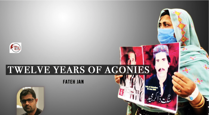 Twelve years of agonies – Fateh Jan