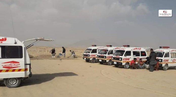 Three ‘unclaimed bodies’ laid to rest in Balochistan’s Mastung