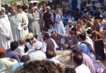 Jirgah held in Turbat against border closure