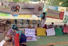 Protest held in Karachi against forced relocations, enforced disappearances