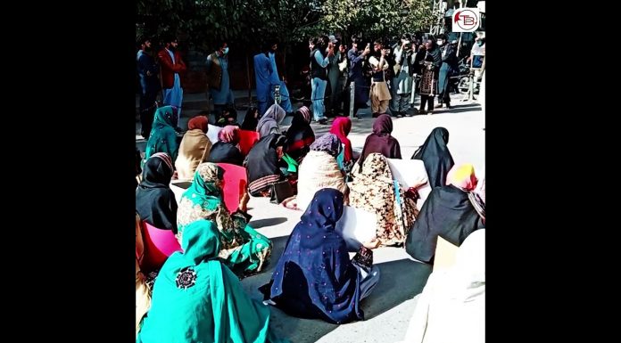 Protest rally held in Quetta against enforced disappearance of Shahmeer and Murtaza Zehri