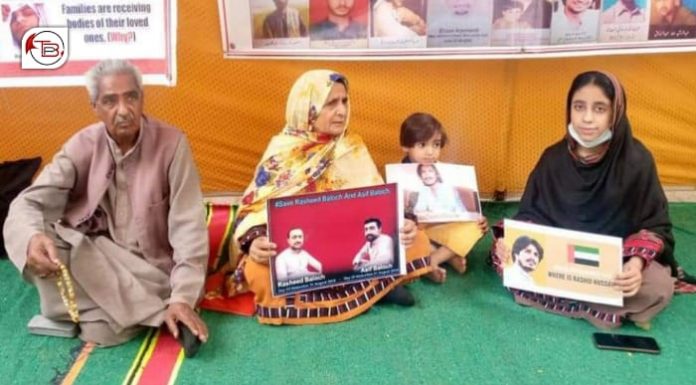 Rashid Hussain missing three years after detention, family holds hunger strike