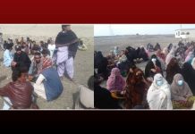 Tump: Civilians protest against raids, enforced disappearances