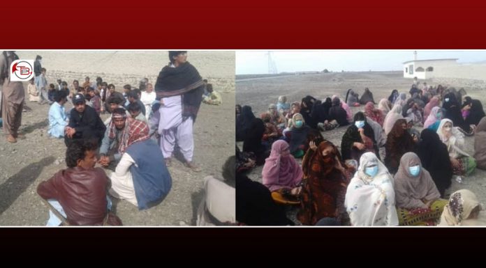 Tump: Civilians protest against raids, enforced disappearances