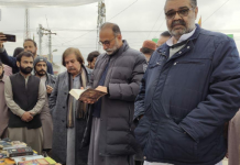 Quetta: Students mark the New Year with a book fair