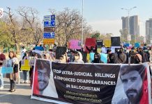 Students protest in Islamabad for missing fellows
