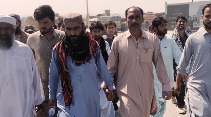 Barefoot march from Turbat to Quetta against enforced disappearances