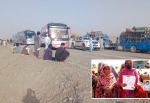 Turbat: CPEC Road blocked in protest against enforced disappearance of students