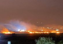 Iran launches missile barrage at Israeli ‘spy centre’ in Iraq