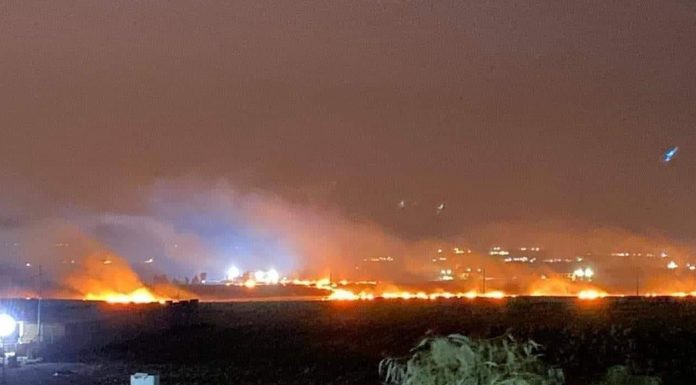 Iran launches missile barrage at Israeli ‘spy centre’ in Iraq