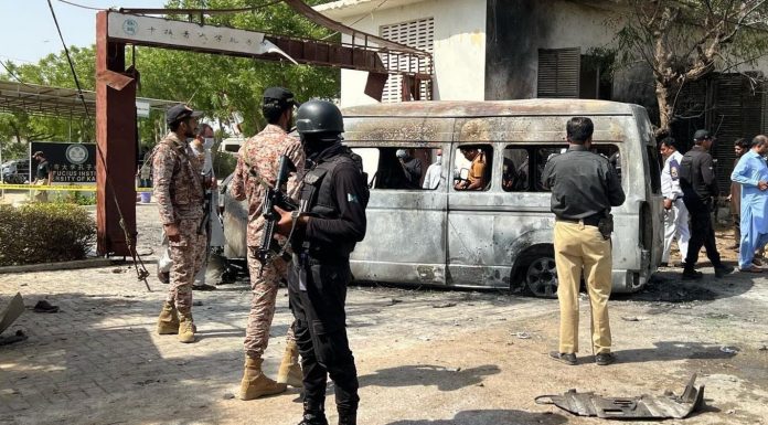 Explosion near Karachi University kills Chinese nationals