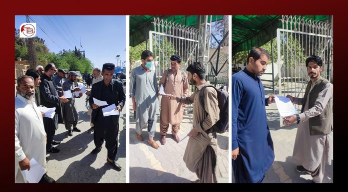 Social campaign launched in Quetta against Reko Diq deal