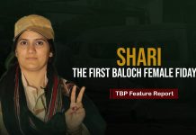 Shari; The First Baloch Female Fidayee — TBP Feature Report