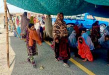 Protestors block CPEC road, demand withdrawal of Pakistani forces