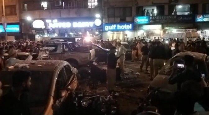 Explosion in Karachi’s Sadar kills 1, injures several