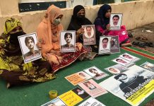Baloch families protest “disappearance” of loved ones as others prepare for Eid