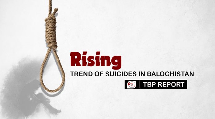 Rising trend of suicides in Balochistan — TBP Report