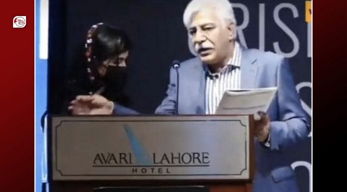 Lahore: Activist Sammi Baloch interrupted mid-speech in AJCONF