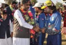 The first All Sindh & Balochistan cricket tournament kicks off in Sibbi