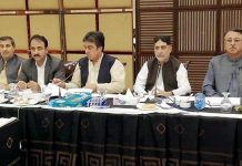 Local security force is suggested for newly discovered gas reserves in Khuzdar